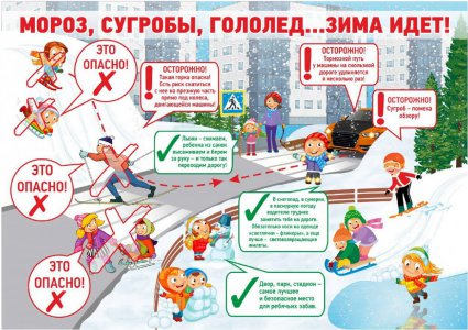 Опасность зимних развлечений